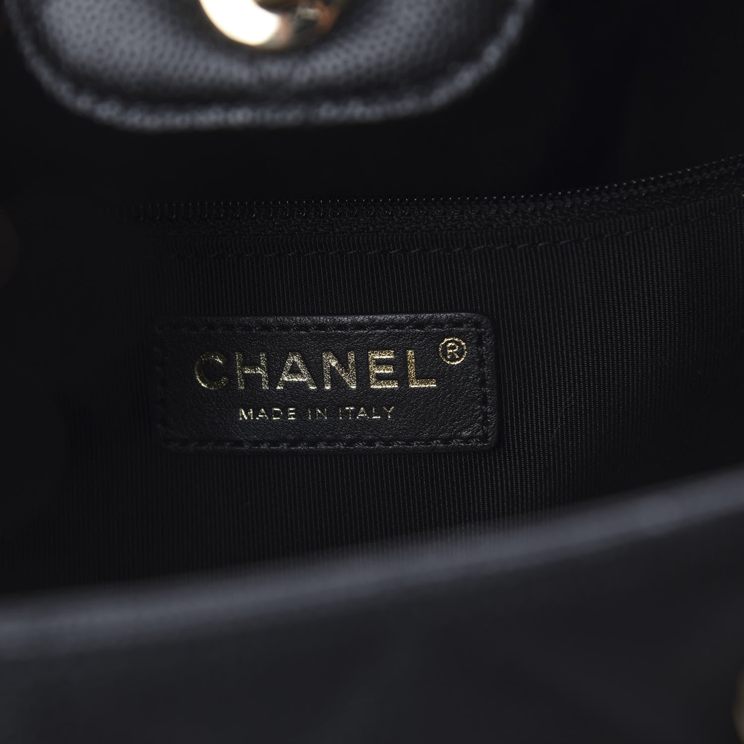 Chanel Caviar Quilted Large Shopping Tote Black 7 of 9