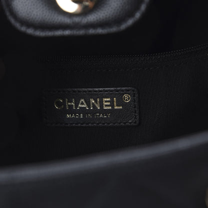 Chanel Caviar Quilted Large Shopping Tote Black 7 of 9