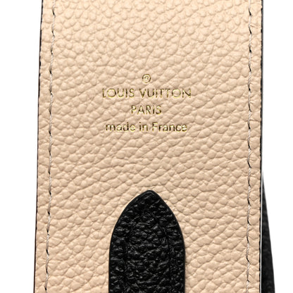 Louis Vuitton Empreinte Monogram Bandouliere Shoulder Strap Black Beige 4 of 6