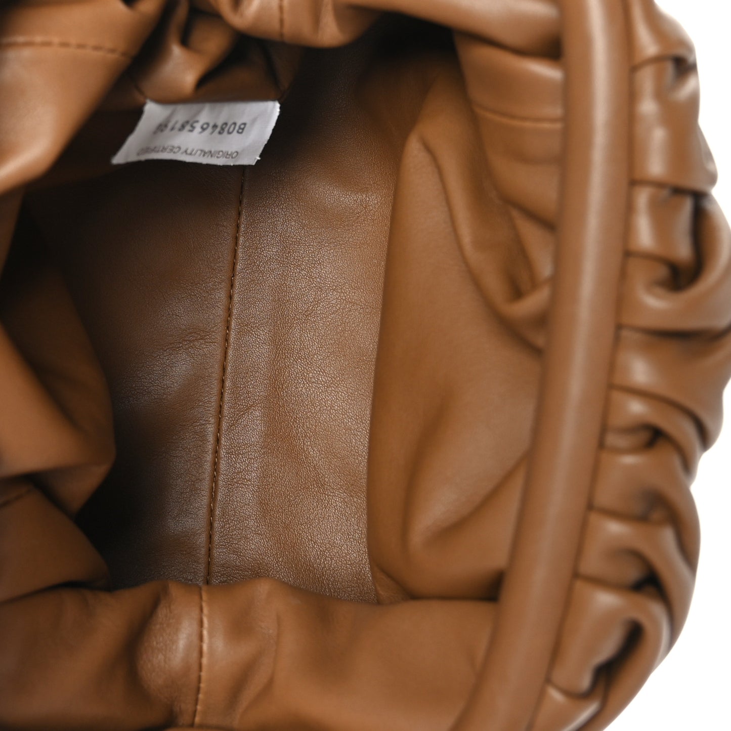 Butter Calfskin The Mini Pouch Cammello