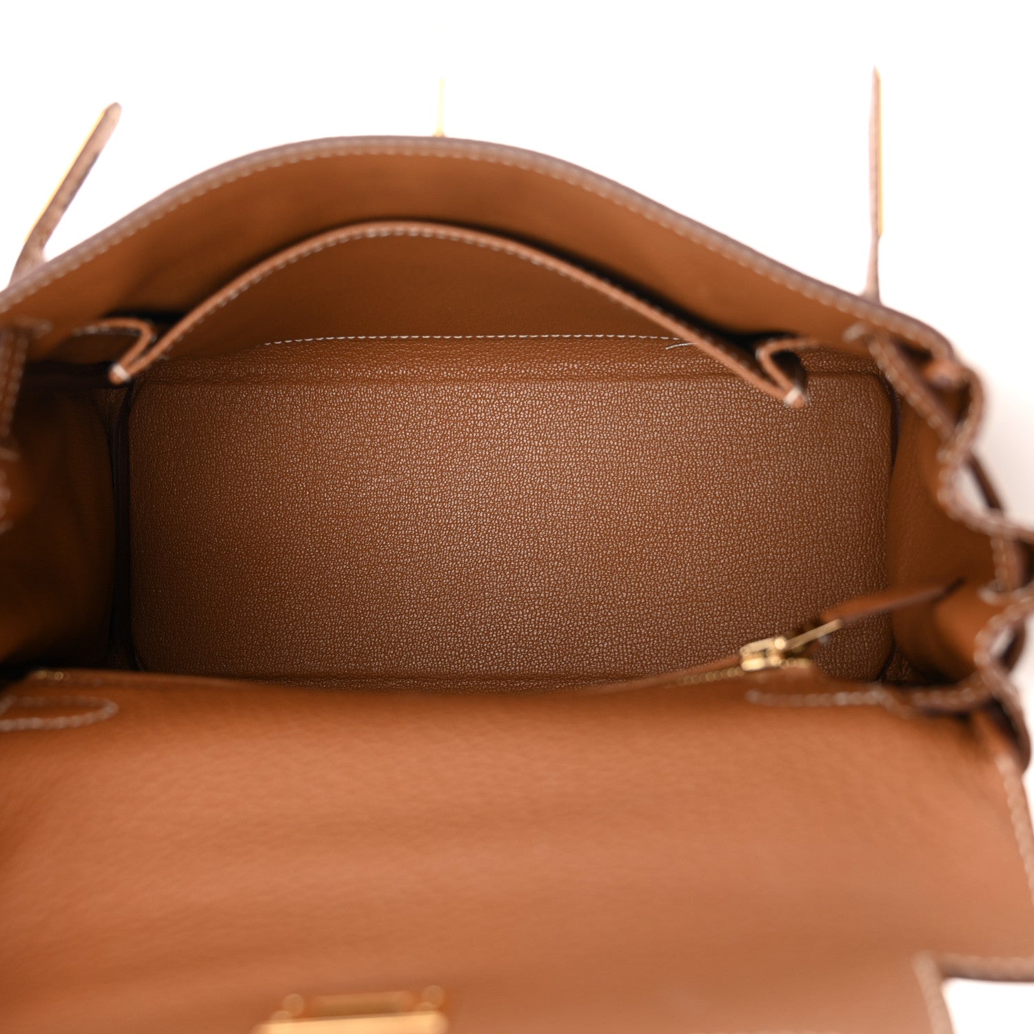 Hermes Togo Kelly Retourne 25 Gold 5 of 12