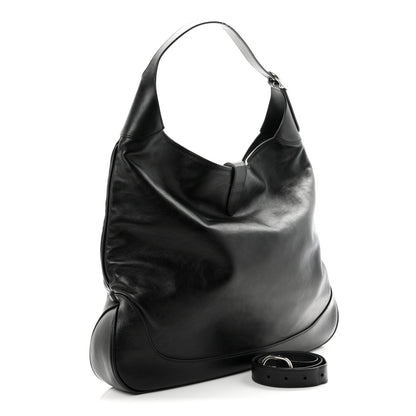 Gucci Calfskin Large Jackie 1961 Shoulder Bag Black 3 of 10