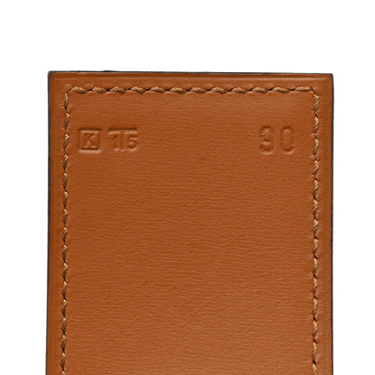 Hermes Box Collier De Chien CDC Belt 90 36 Chocolate 5 of 7