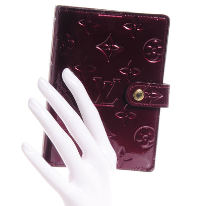 Louis Vuitton Vernis Small Ring Agenda Cover Rouge Fauviste 2 of 7
