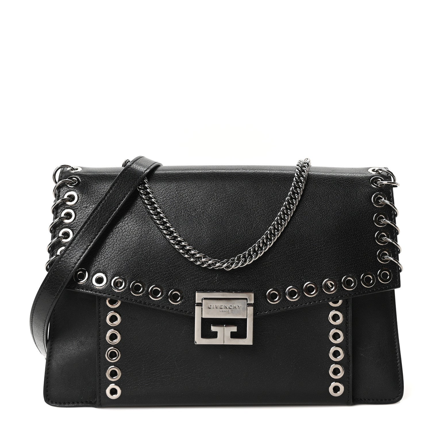 GIVENCHY ブラック ショルダーバッグ Givenchy ZIPPED BLACK POUCH Travel Bag for Men ( | eBay