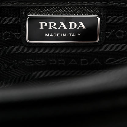 Prada Re-Nylon Saffiano Shoulder Bag Black 6 of 10