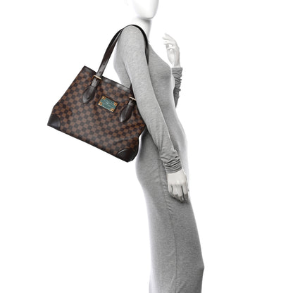 Louis Vuitton Damier Ebene Hampstead MM 2 of 9