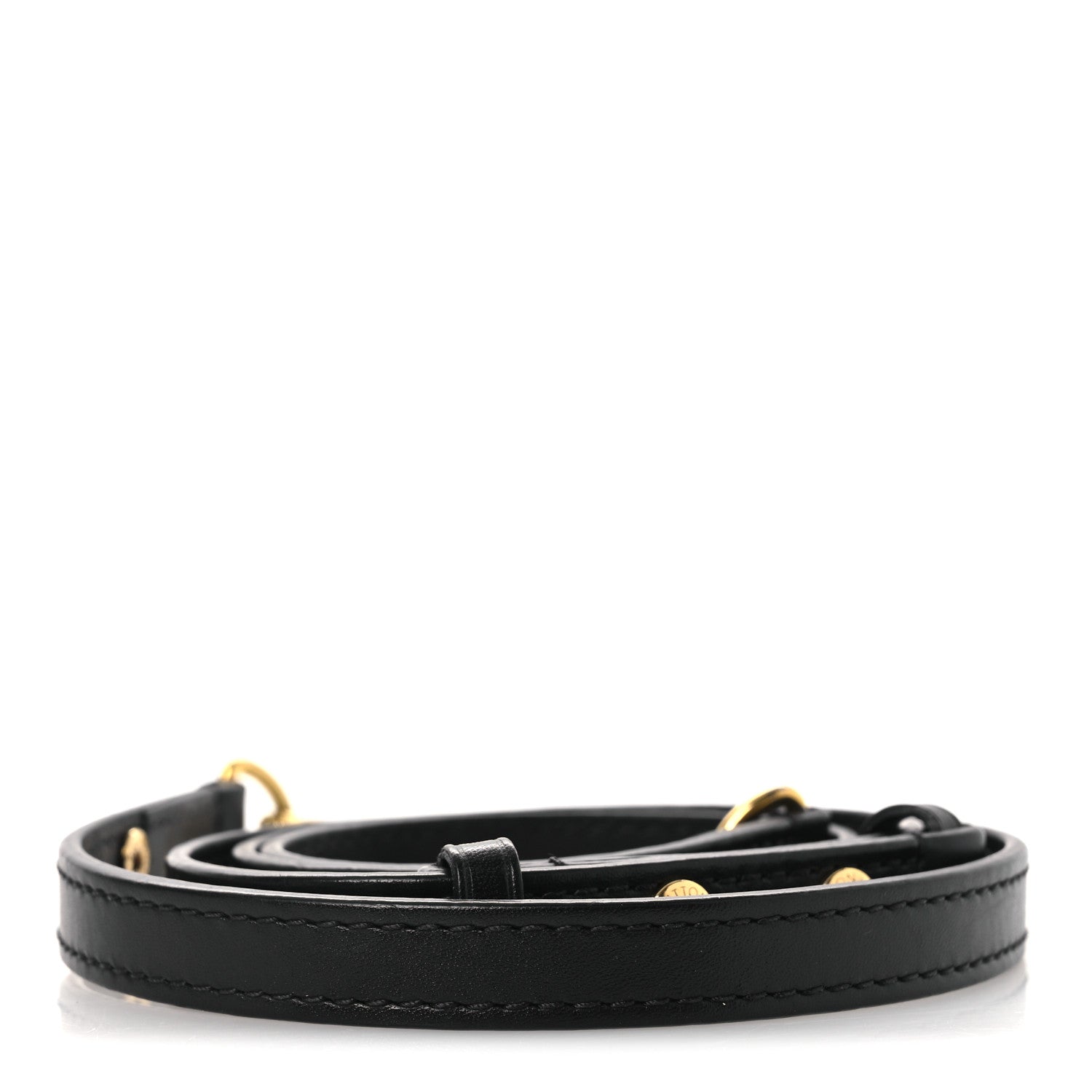 Louis Vuitton Calfskin Neo Noe Shoulder Strap Black 2 of 4