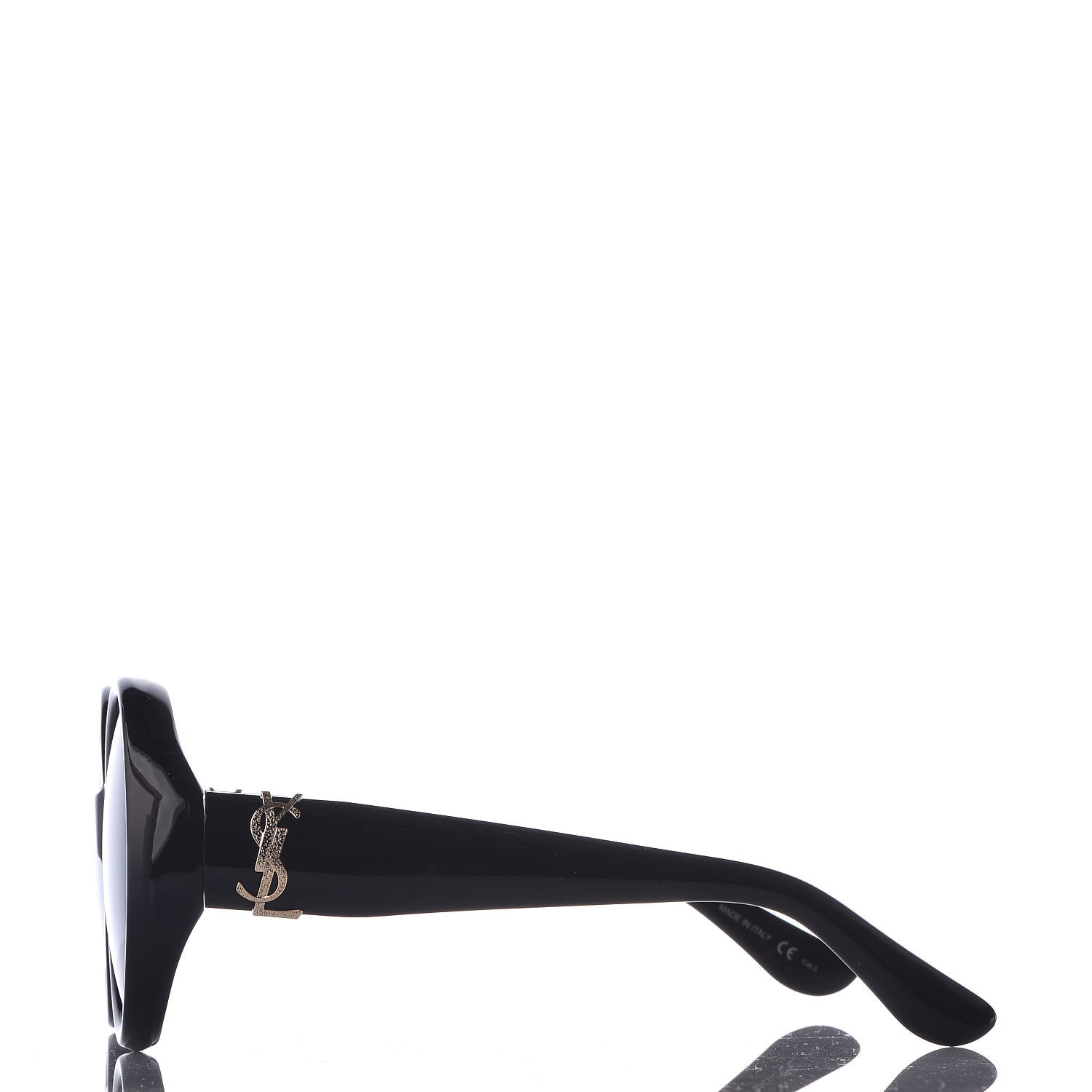 Saint Laurent Round SL M1 Sunglasses Black 3 of 7