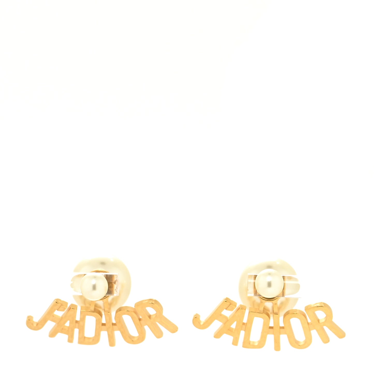 Pearl J'Adior Dior Tribal Earrings
