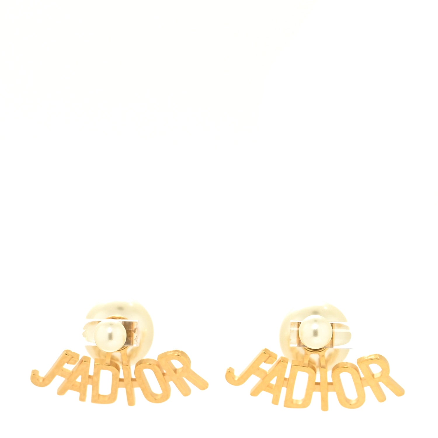 Christian Dior Pearl J'Adior Dior Tribal Earrings 1 of 3