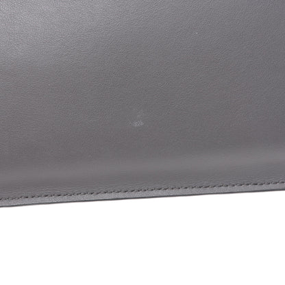 Fendi Calfskin Faces Pouch Grey 11 of 11