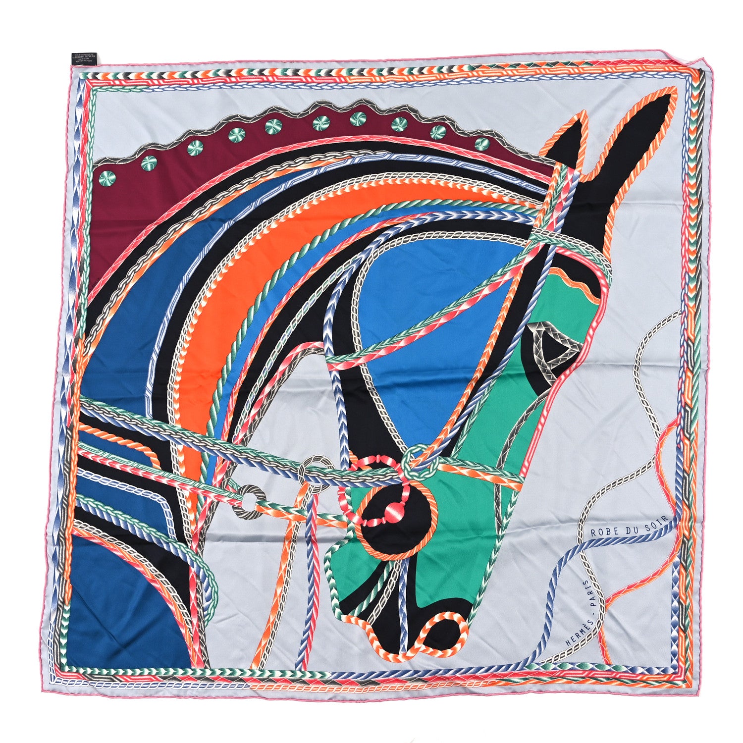 Hermes Silk Robe Du Soir Scarf 90 1 of 3