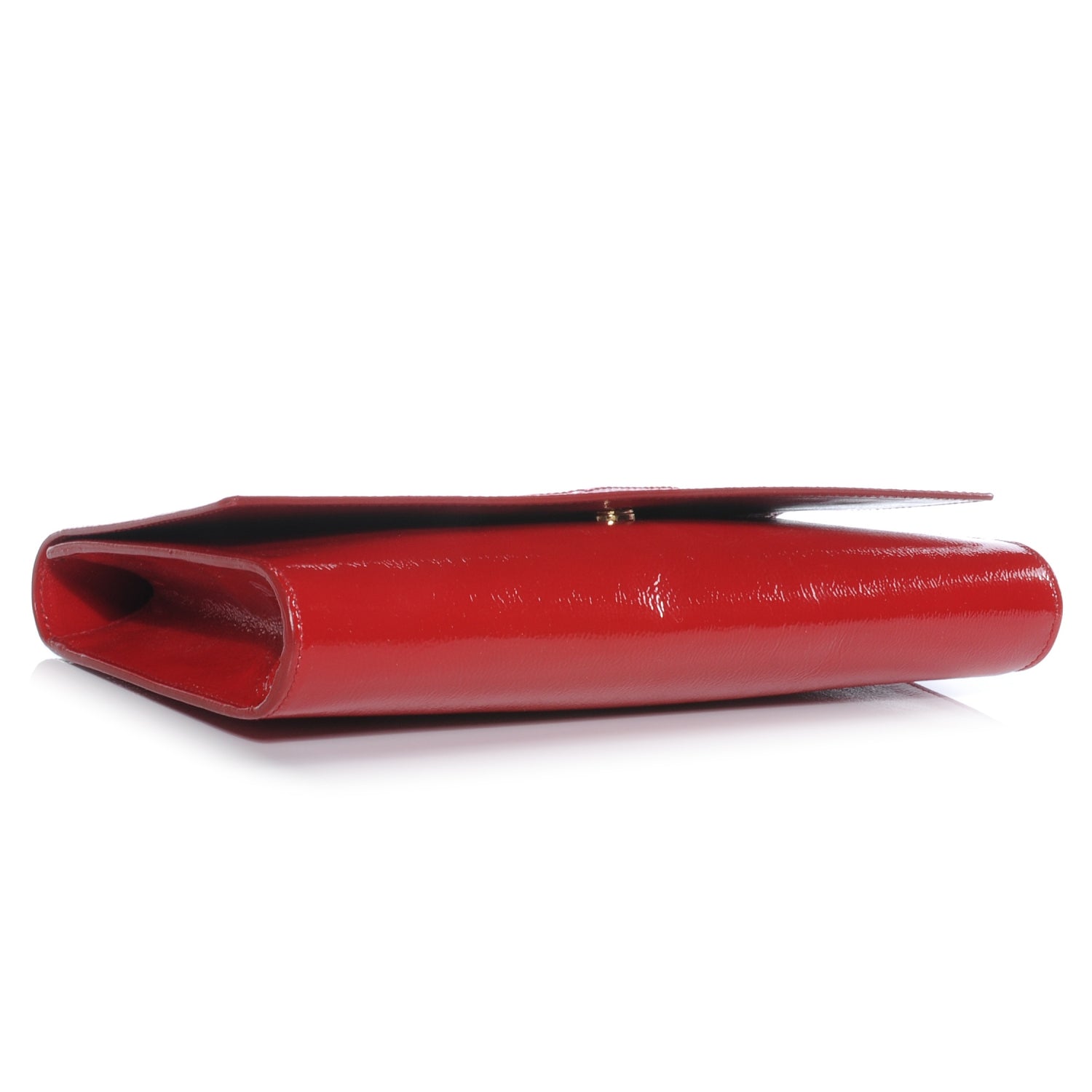 Saint Laurent Patent Belle de Jour Clutch Red 4 of 7