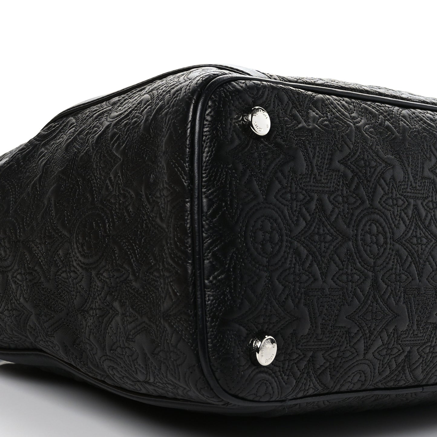 Monogram Lambskin Antheia IXIA MM Black
