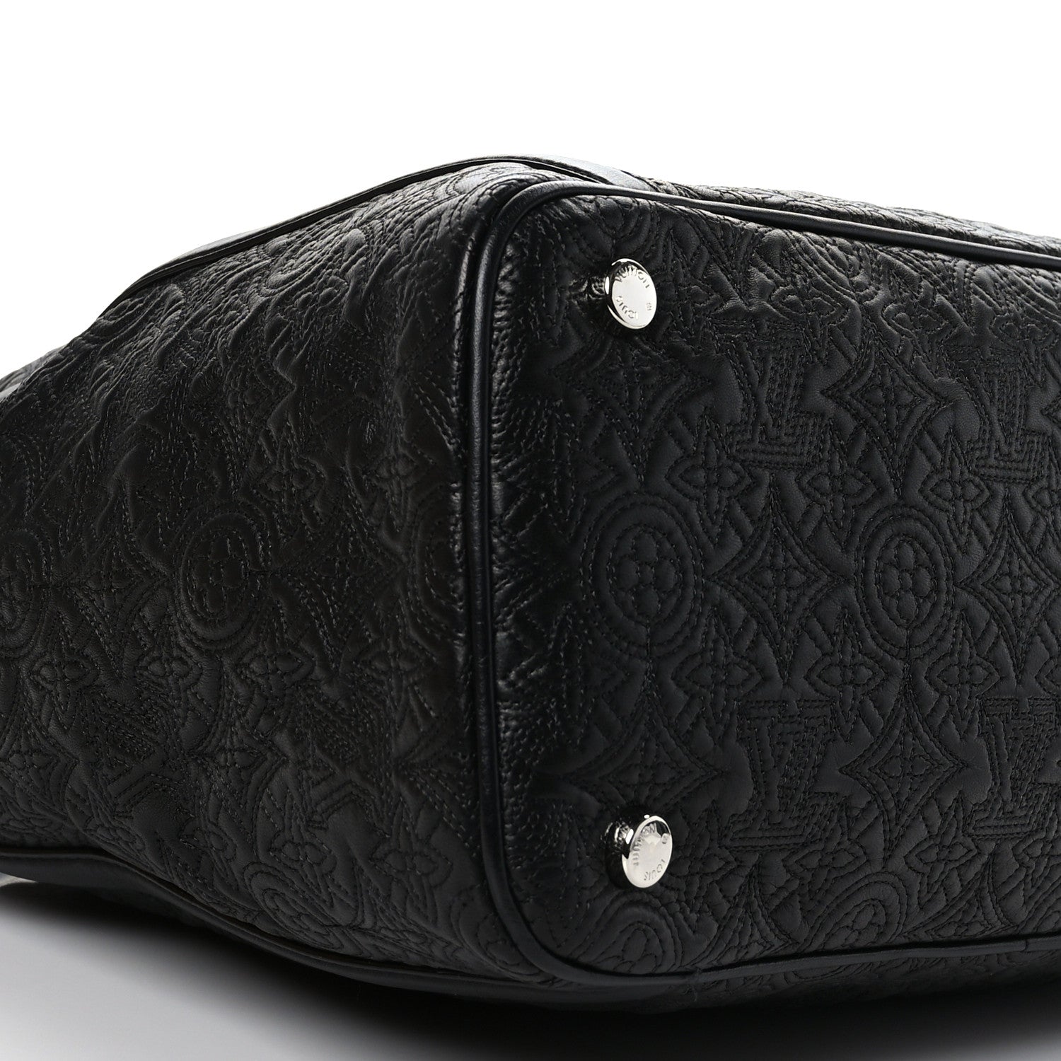 Louis Vuitton Monogram Lambskin Antheia IXIA MM Black 7 of 8