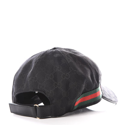 Gucci Monogram Web Baseball Hat L Black 3 of 6