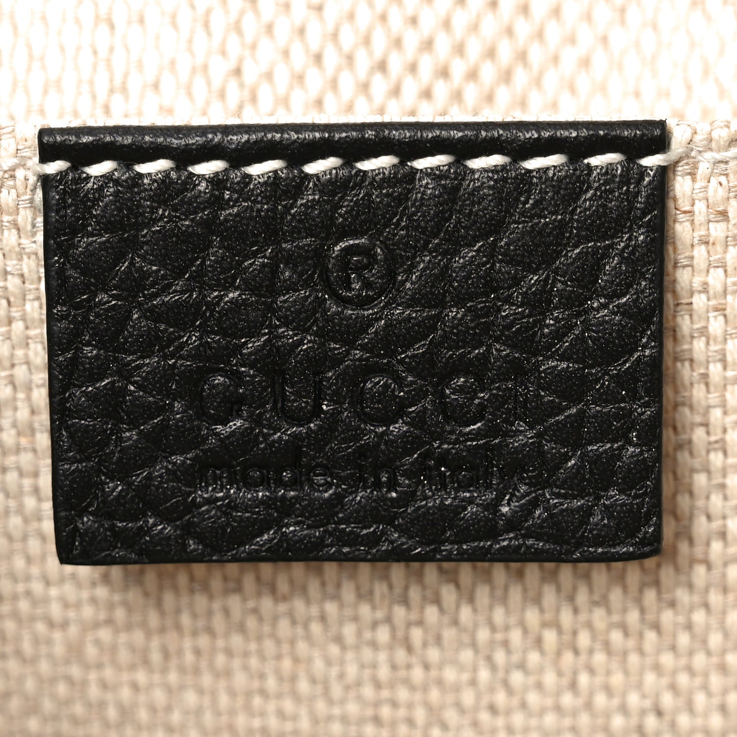 Pebbled Calfskin Small Soho Disco Bag Black
