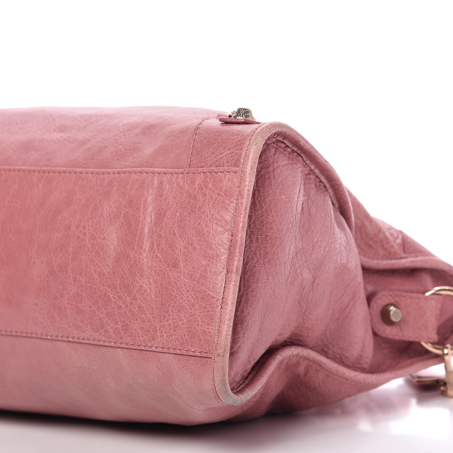 Agneau Giant 12 Rose Gold Hardware City Rose Bruyere