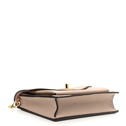 Louis Vuitton Soft Calfskin My Lockme Chain Pochette Greige 4 of 9
