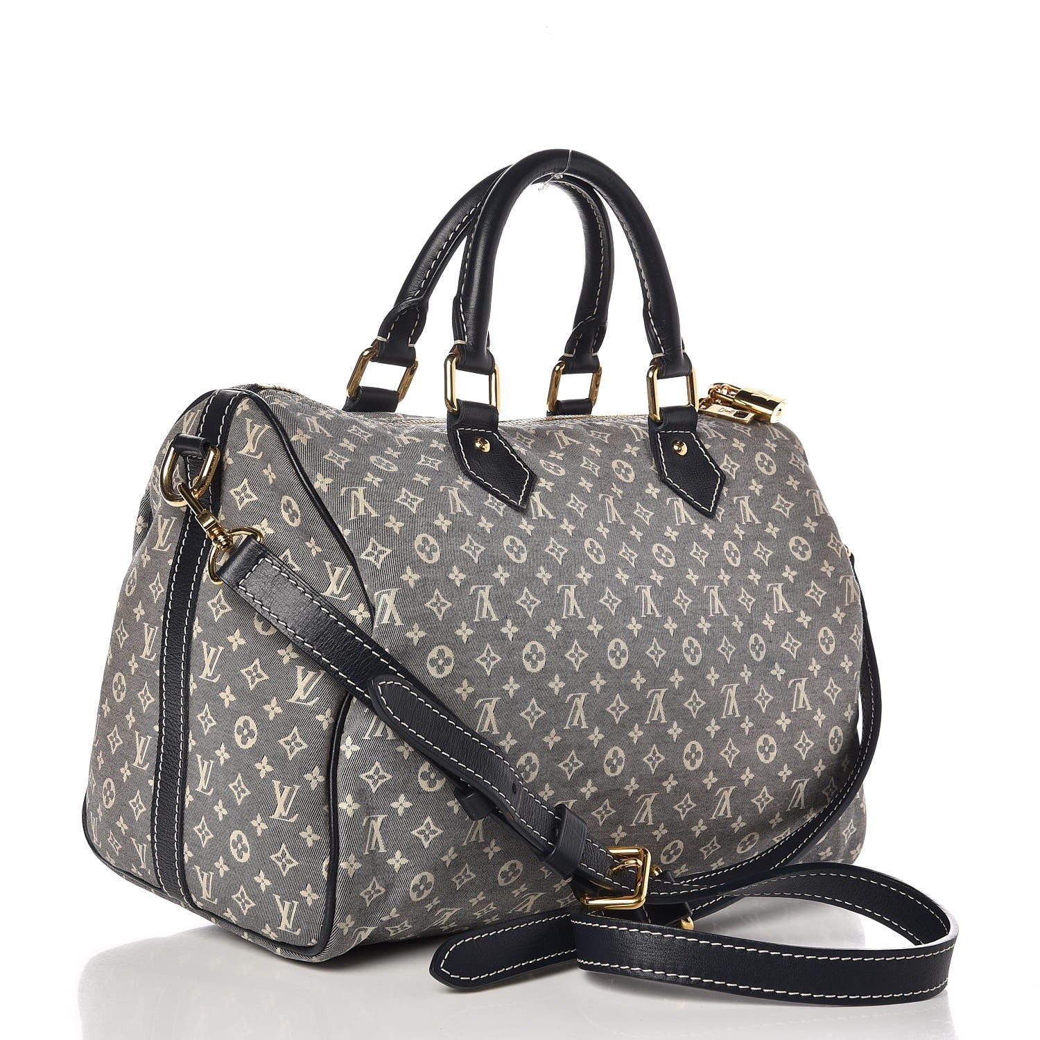 Louis Vuitton Monogram Idylle Speedy Bandouliere 30 Encre 4 of 7