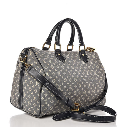 Louis Vuitton Monogram Idylle Speedy Bandouliere 30 Encre 4 of 7