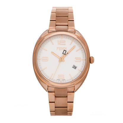 Fendi Stainless Steel 34mm Momento Date Quartz Watch 1 of 5