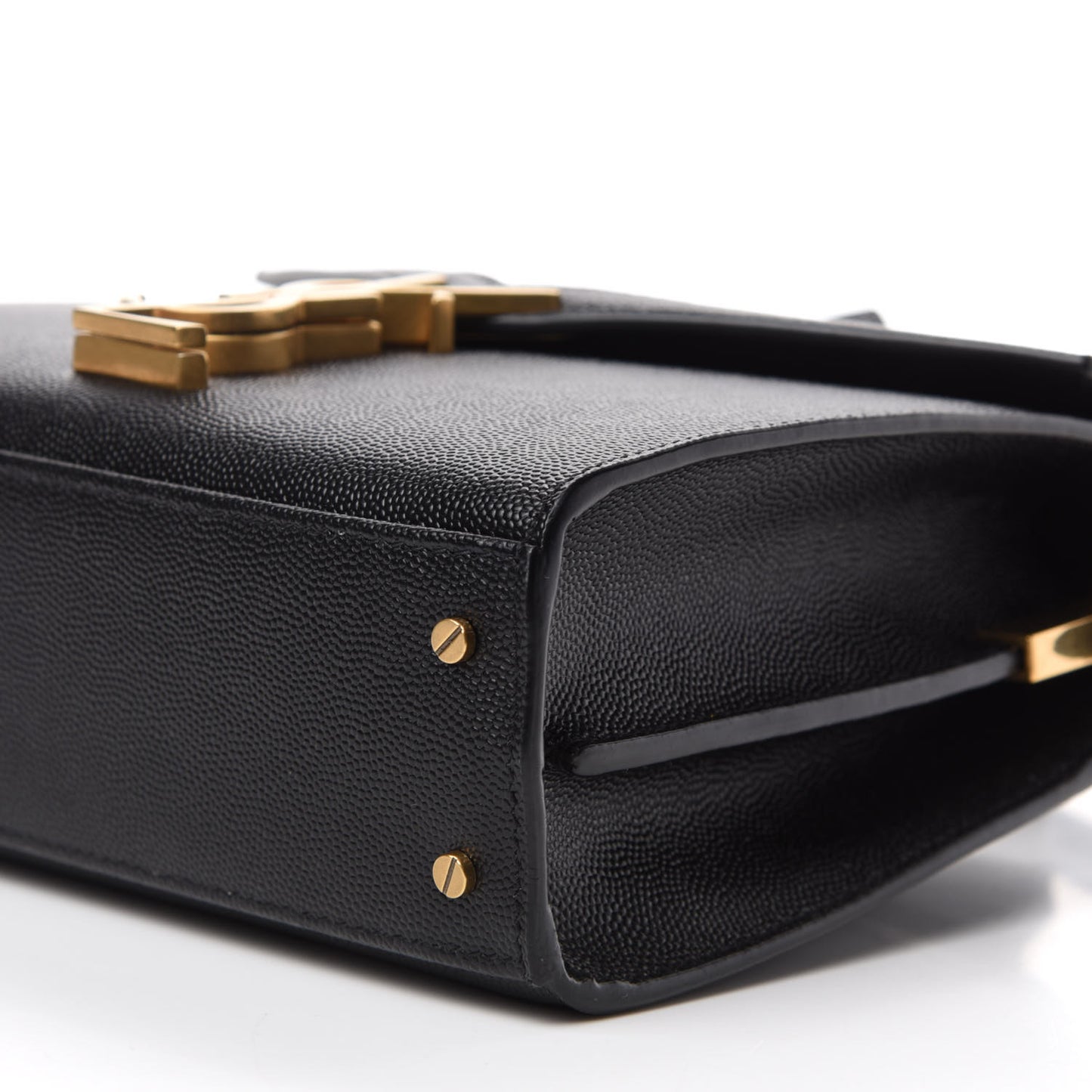 Grain de Poudre Mini Classic Monogram Cassandra Top Handle Black Rouge Legion