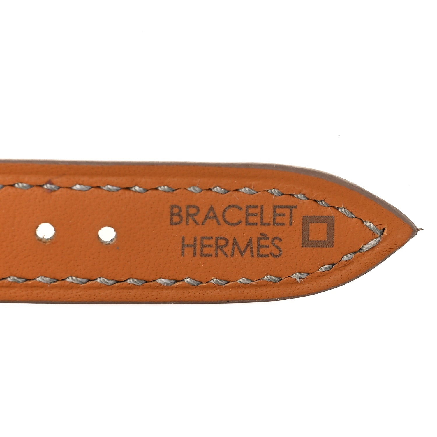 Hermes Shiny Alligator 23mm Cape Cod Watch Strap Pearl Grey 5 of 7