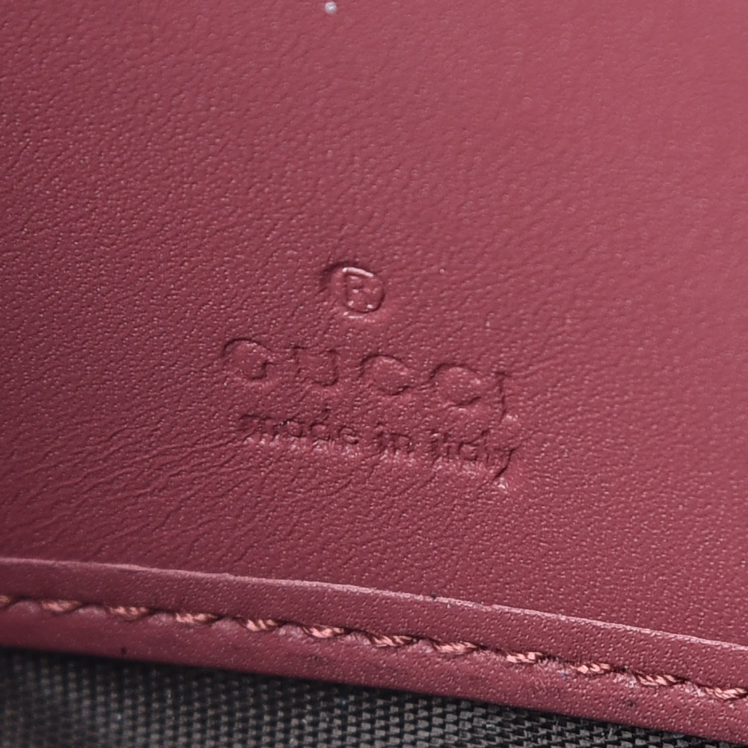Gucci GG Supreme Monogram Blooms Zip Around Wallet Beige Multicolor Dry Rose 6 of 14