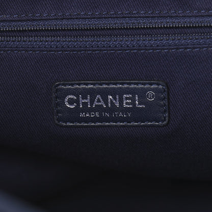 Chanel Canvas Small Deauville Tote Blue 5 of 9