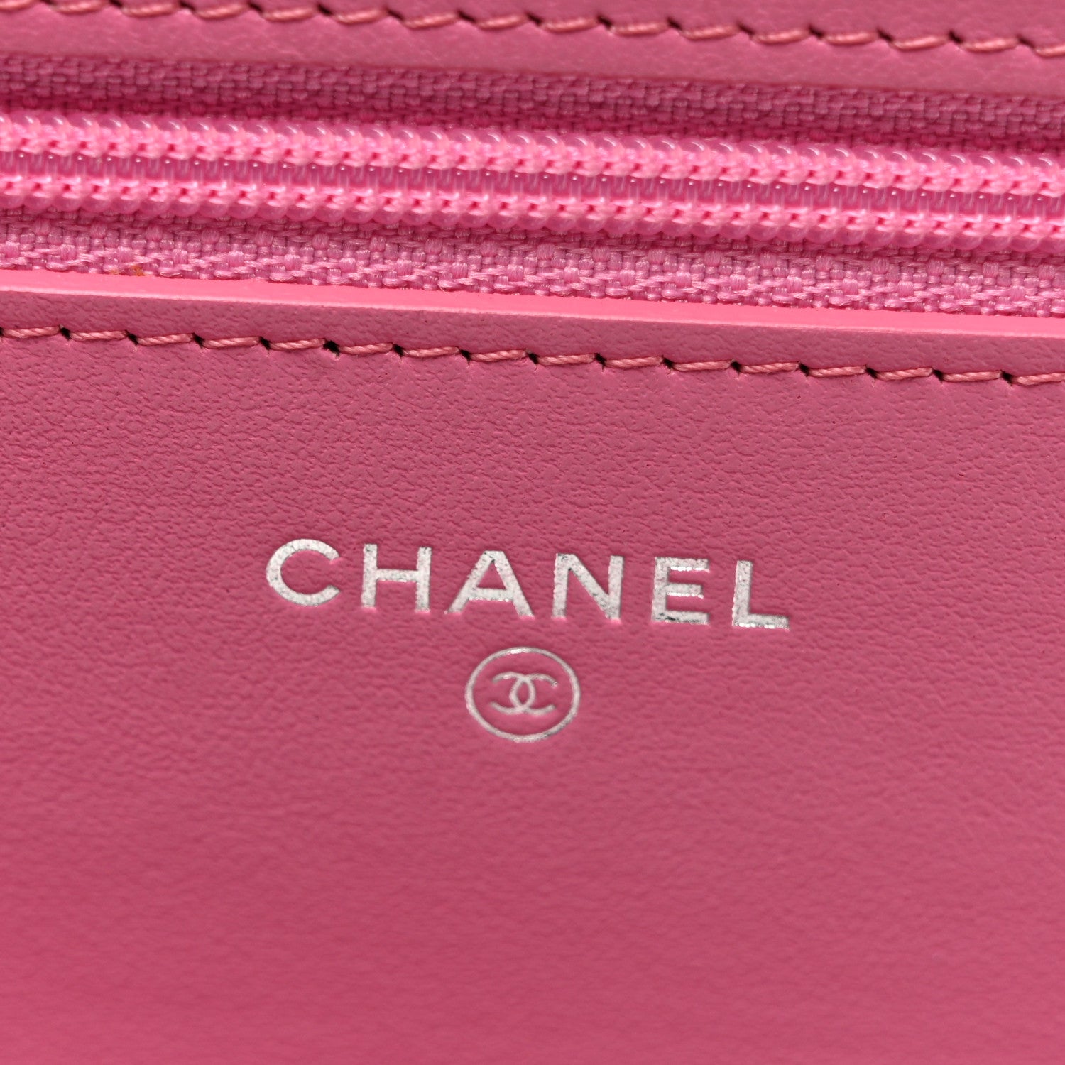 Chanel Aged Calfskin Quilted Gabrielle Wallet On Chain WOC Pink 6 of 11