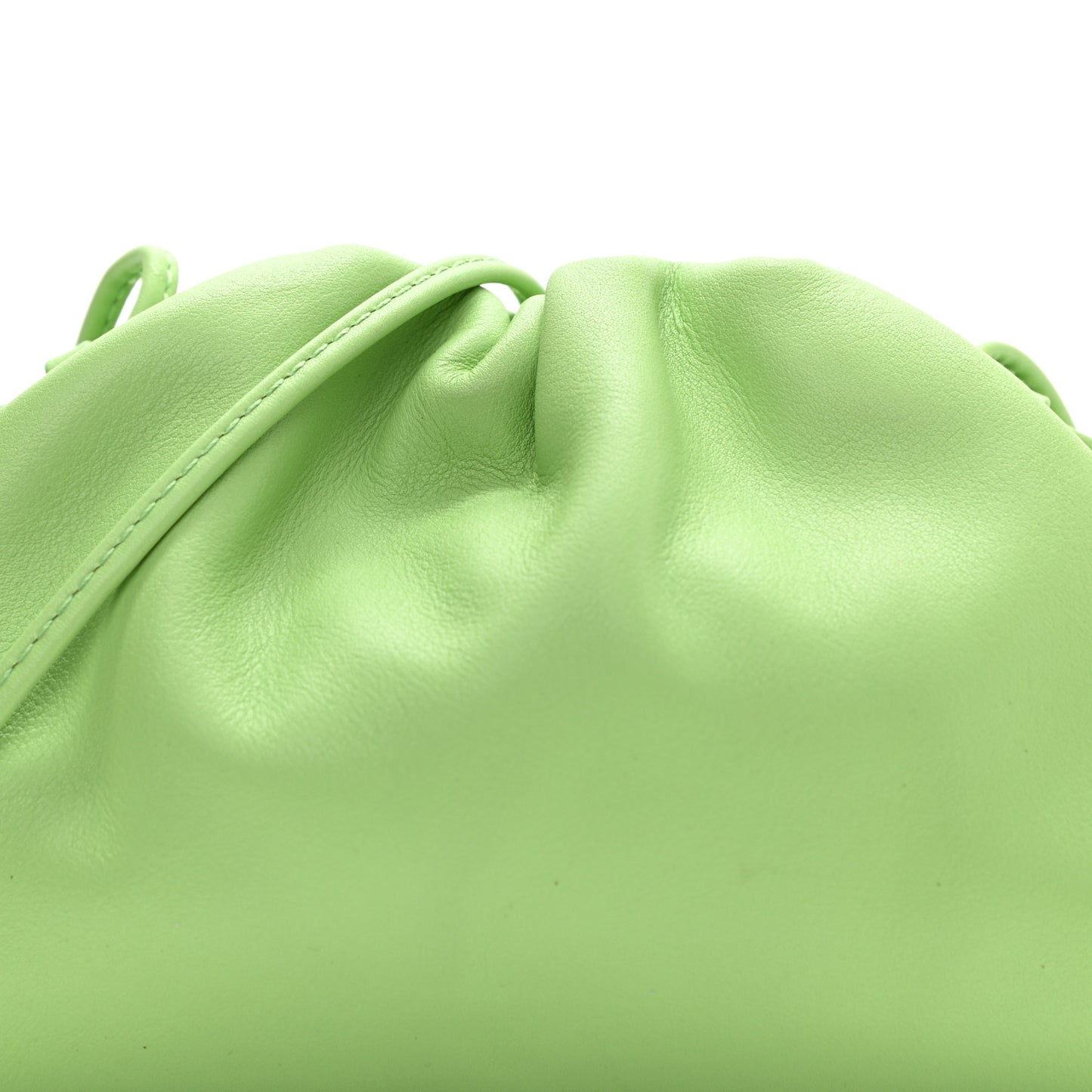 Butter Calfskin The Mini Pouch Pistachio