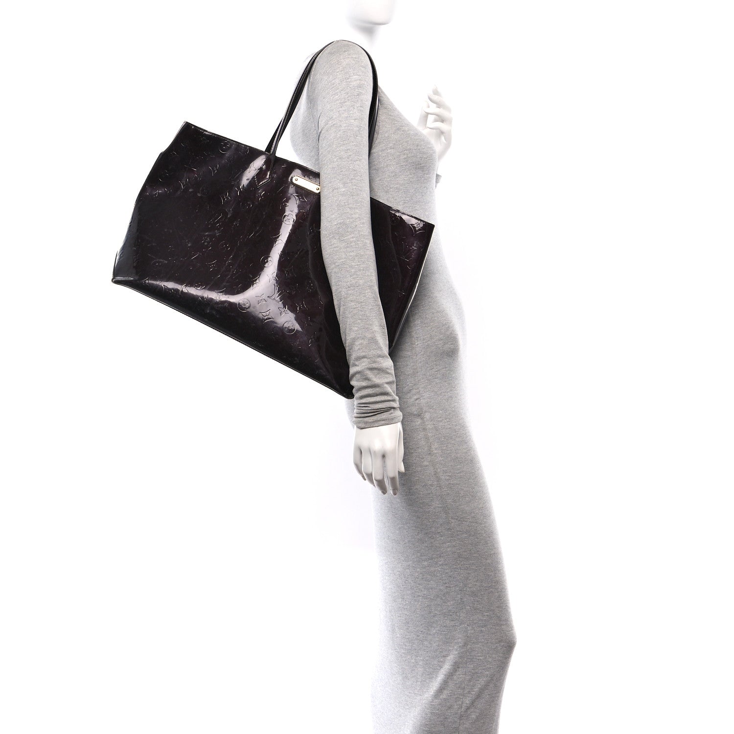 Louis Vuitton Vernis Wilshire GM Amarante 2 of 18