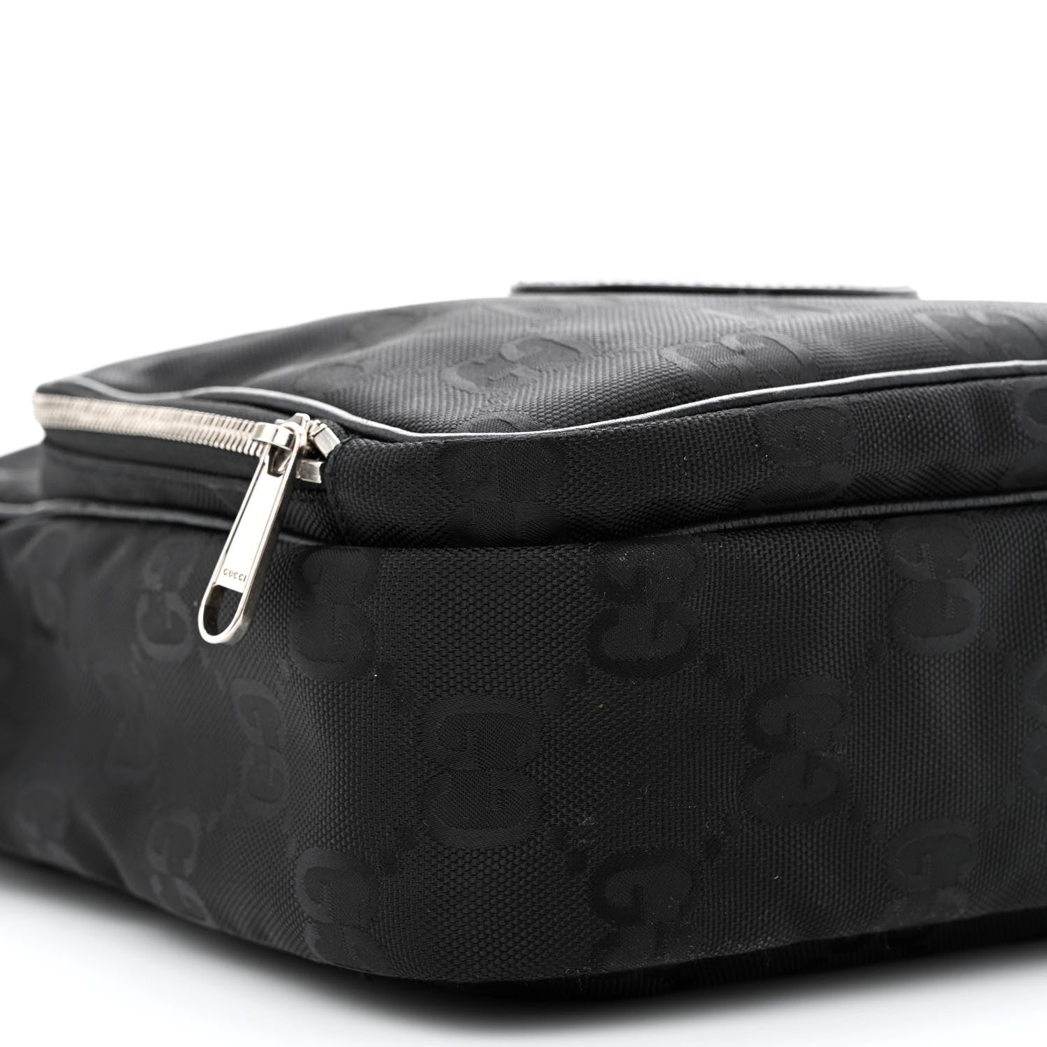 Gucci Econyl Nylon Monogram Off The Grid Messenger Black 9 of 13