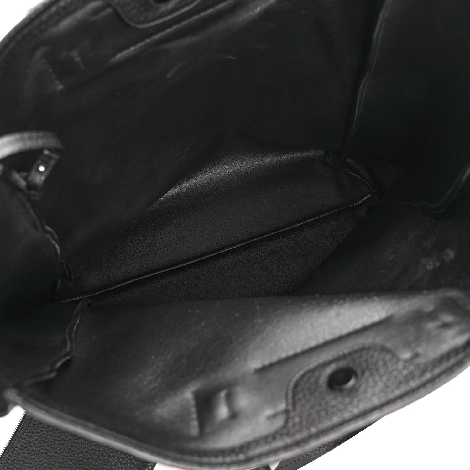 Miu Miu Vitello Daino Tote Black 6 of 15