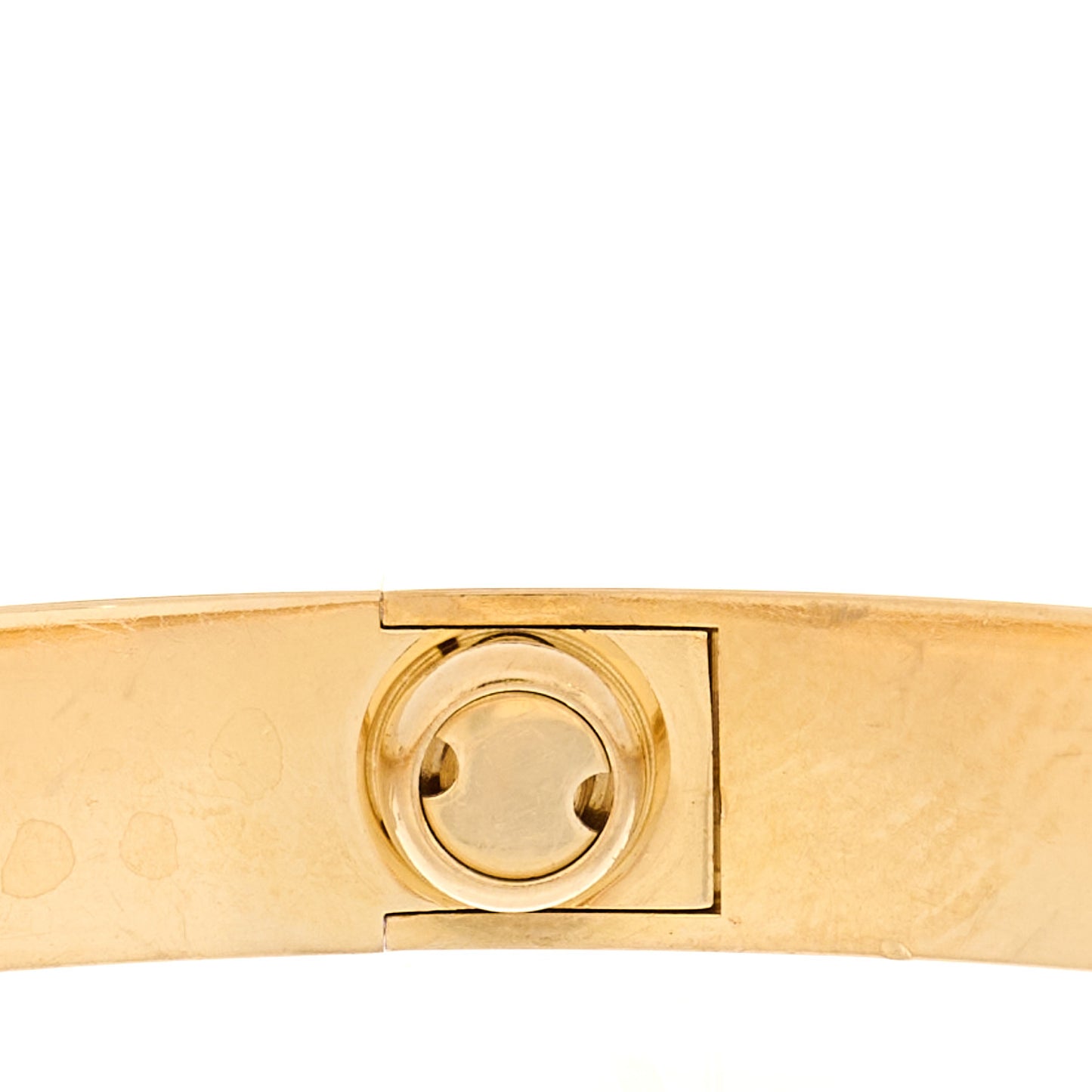 18K Yellow Gold LOVE Bracelet 17