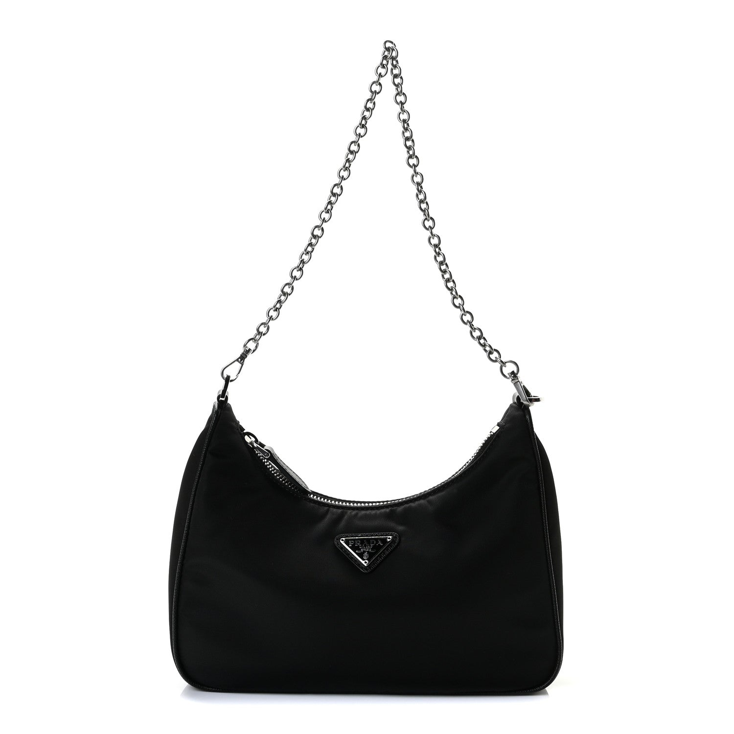 Prada Nylon Re-Edition 2005 Shoulder Bag Black 5 of 10