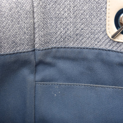 Chanel Canvas Medium Deauville Tote Denim Blue 11 of 13