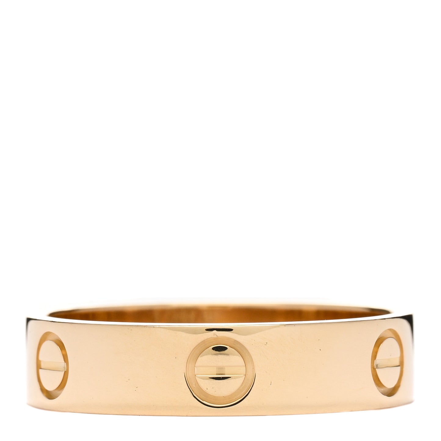 18K Yellow Gold 5.5mm LOVE Ring 64 10.75