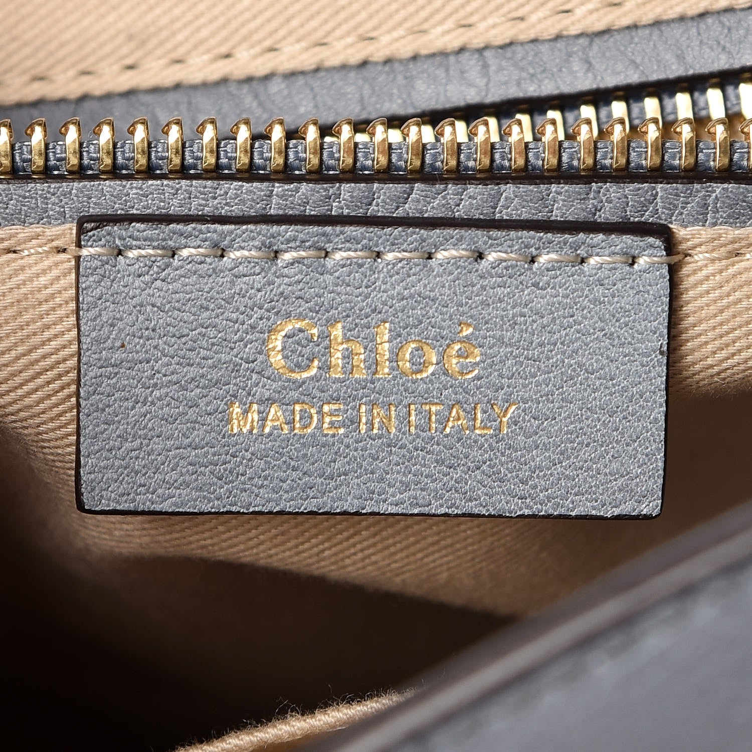 Chloe Suede Calfskin Small Faye Backpack Cloudy Blue 8 of 9