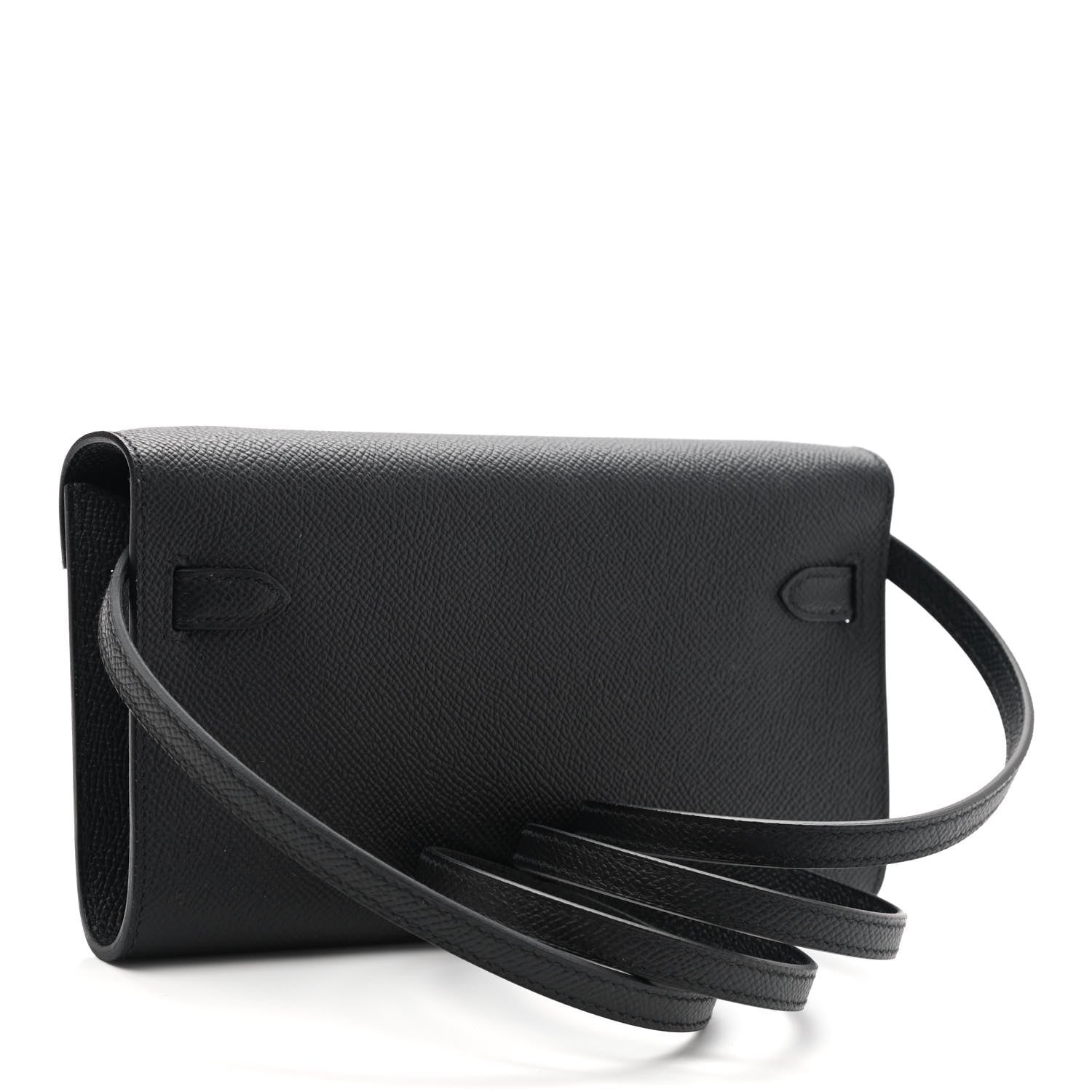 Hermes Epsom Kelly Wallet To Go Black 3 of 6