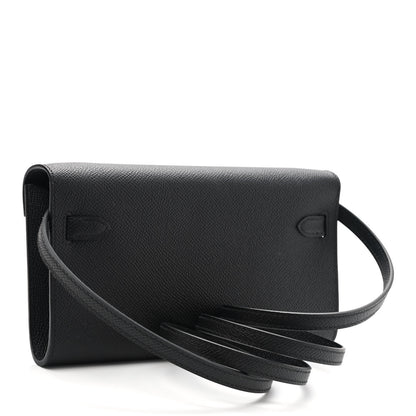 Hermes Epsom Kelly Wallet To Go Black 3 of 6