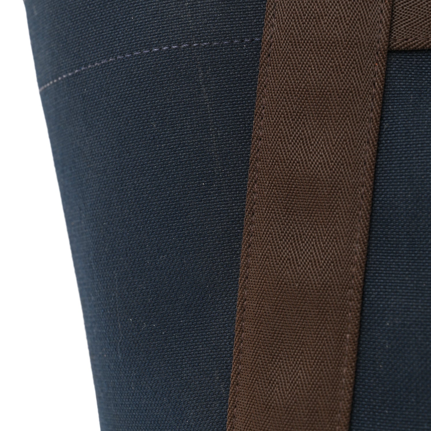 Hermes Toile Sac De Pansage Groom Bleu Navy Feu 13 of 18