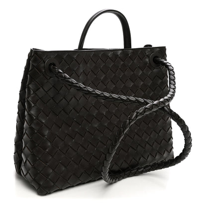 Bottega Veneta Nappa Intrecciato Medium Andiamo Shoulder Bag Fondant 3 of 9