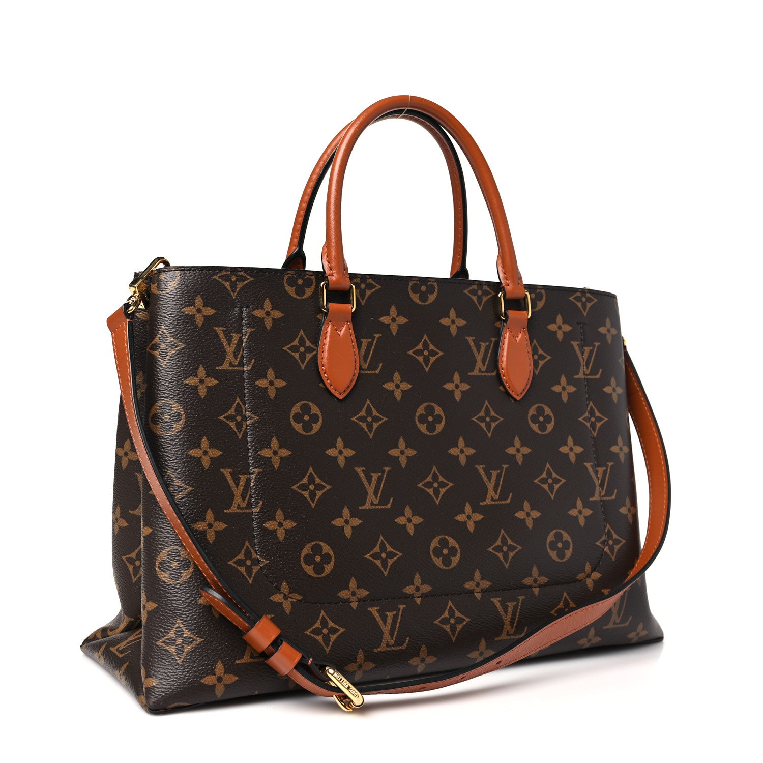 Louis Vuitton Monogram Flower Tote Caramel 3 of 10