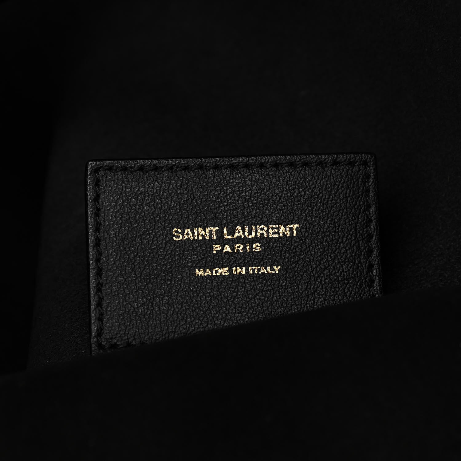 Saint Laurent Calfskin Large Shopping Tote Black 7 of 11