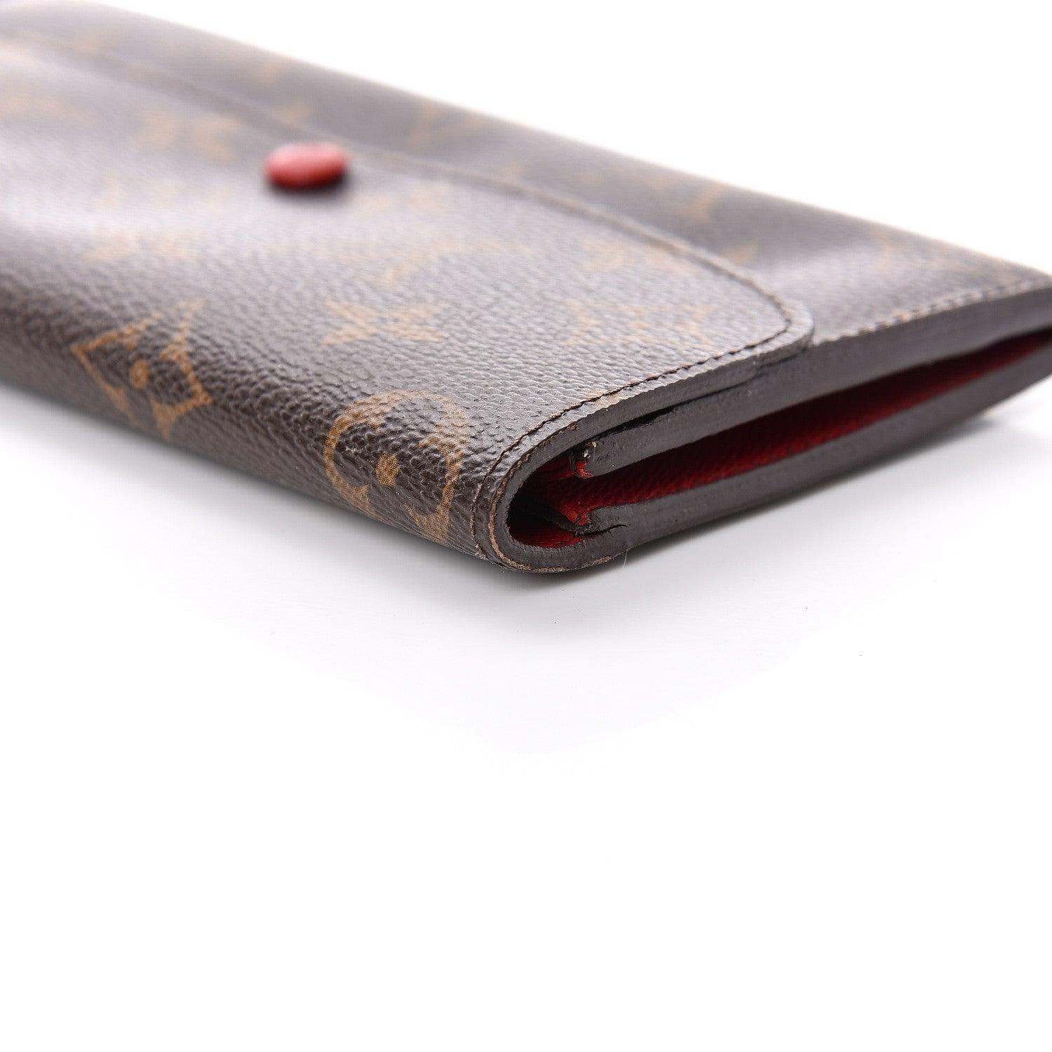 Louis Vuitton Monogram Emilie Wallet Red 13 of 13