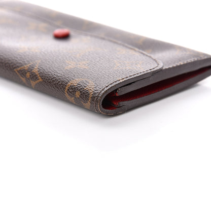 Louis Vuitton Monogram Emilie Wallet Red 13 of 13