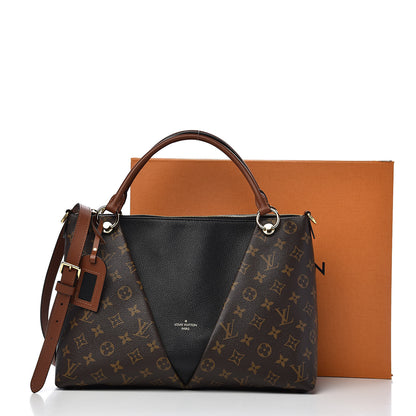 Louis Vuitton Monogram V Tote MM Black 12 of 12